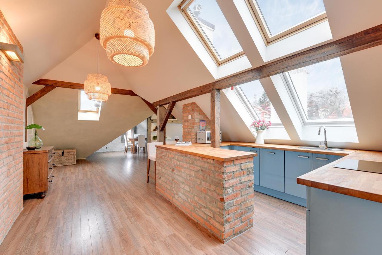 Grand Apartments - Wood Loft Apartment Sopot Luaran gambar