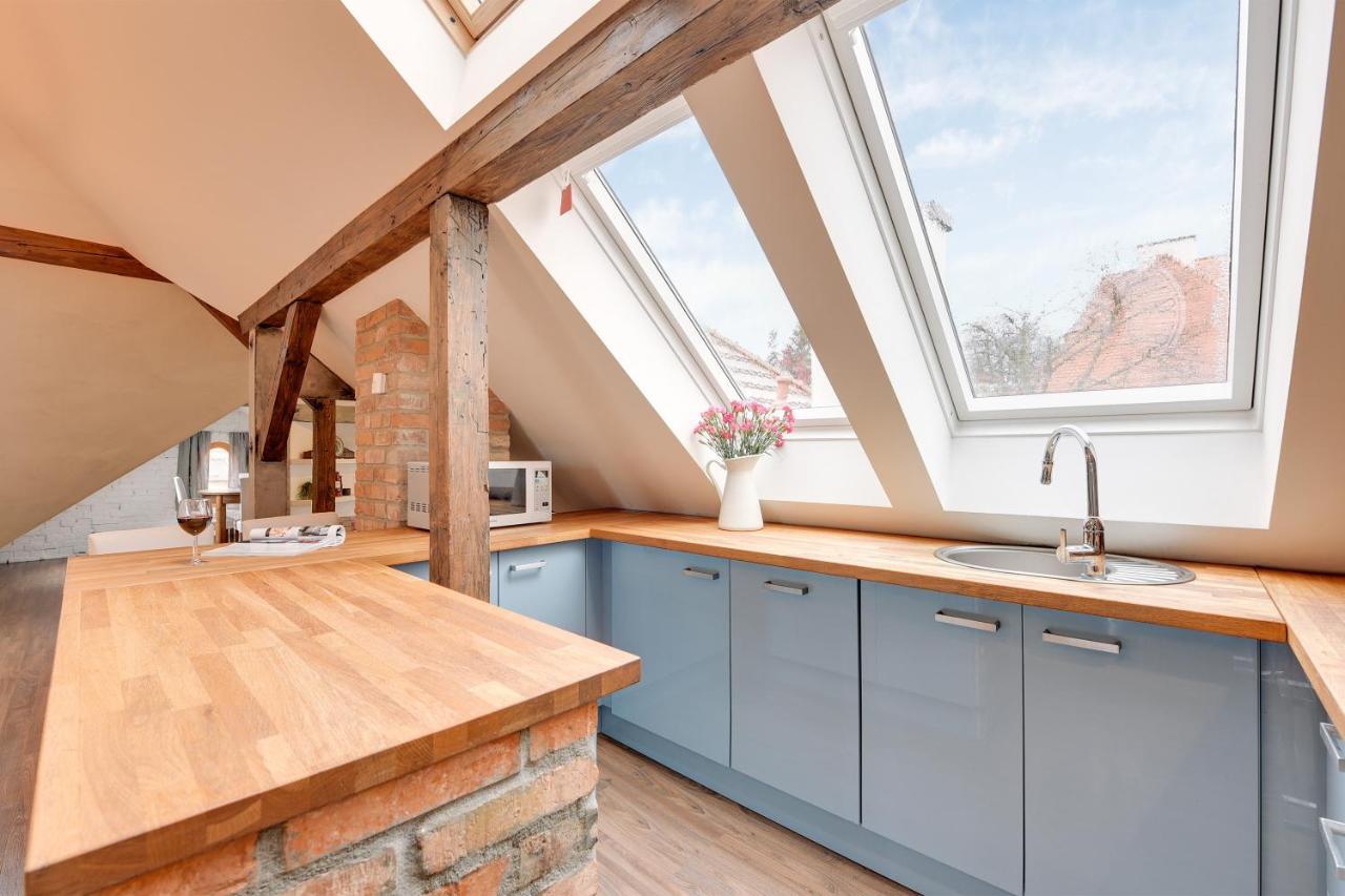 Grand Apartments - Wood Loft Apartment Sopot Luaran gambar